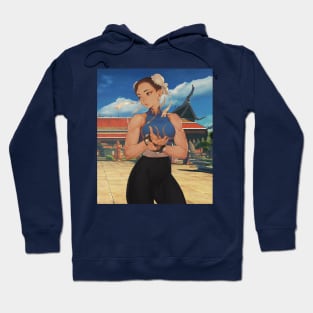 Street Fighter Chung Lee Temple Hoodie